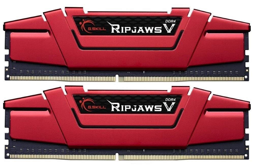 G.Skill DDR4 Ripjaws V, 2x8GB, 3600MHz, CL19 (F4-3600C19D-16GVRB) hinta ja tiedot | Muisti (RAM) | hobbyhall.fi