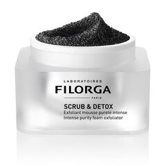 Kaksivaikutteinen detoxifying kasvokuorinta Filorga Scrub & Detox 50 ml hinta ja tiedot | Kasvojen puhdistusaineet | hobbyhall.fi