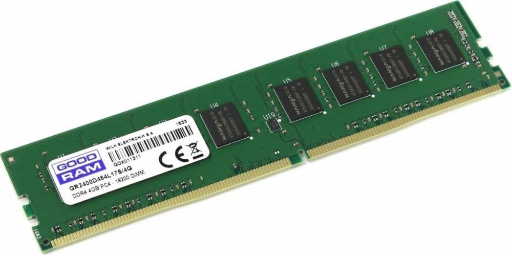 GoodRam DDR4 16GB, 2400MHz, CL17 (GR2400D464L17/16G) hinta ja tiedot | Muisti (RAM) | hobbyhall.fi