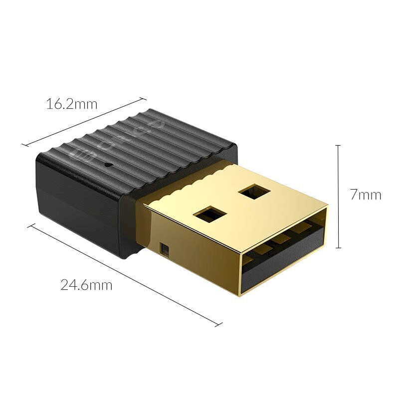 Adapteri Orico USB Bluetooth to PC (musta) hinta ja tiedot | Adapterit | hobbyhall.fi