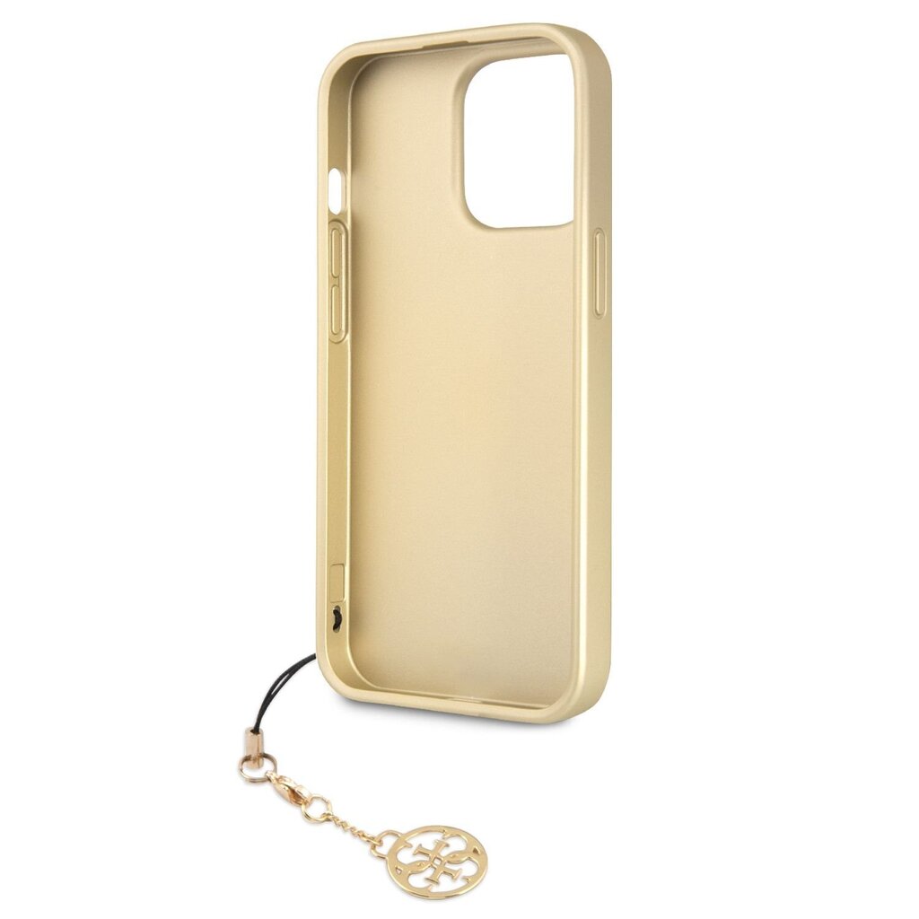 GUHCP13XGF4GGR Guess 4G Charms Cover Suojakuori iPhone 13 Prolle, harmaa hinta ja tiedot | Puhelimen kuoret ja kotelot | hobbyhall.fi