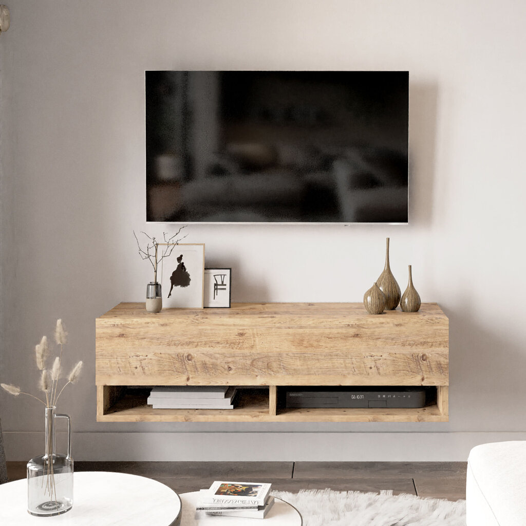 TV-pöytä Kalune Design FR13, ruskea hinta ja tiedot | TV-tasot | hobbyhall.fi