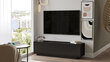 TV-pöytä Kalune Design FN1, musta hinta ja tiedot | TV-tasot | hobbyhall.fi