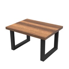 Kalune Design MN02 sohvapöytä, ruskea/musta hinta ja tiedot | Sohvapöydät | hobbyhall.fi