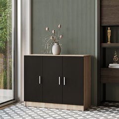 Kalune Design Vario E lipasto, ruskea/musta hinta ja tiedot | Lipastot | hobbyhall.fi