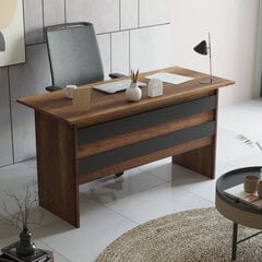 Kalune Design VO9, ruskea/harmaa huonekalusarja hinta ja tiedot | Tietokonepöydät ja työpöydät | hobbyhall.fi