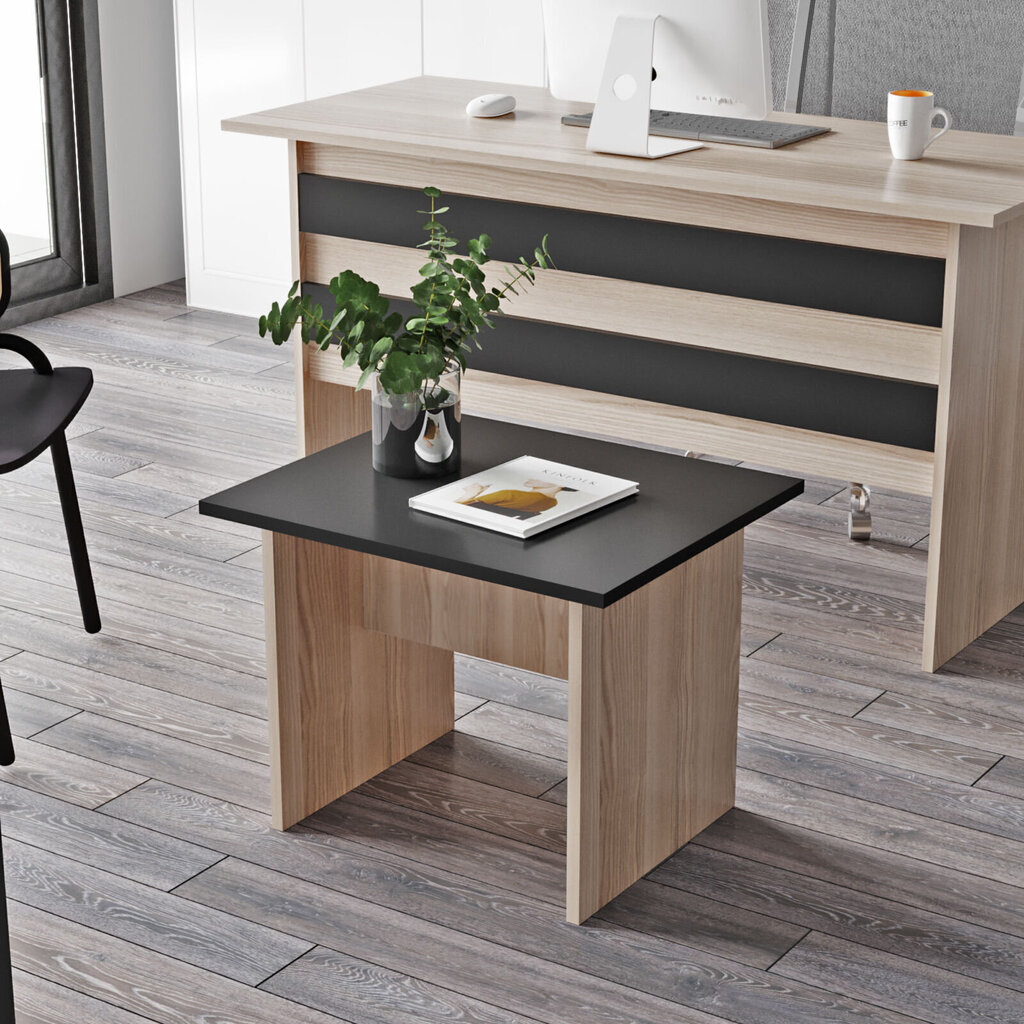 Kalune Design VO10, ruskea/musta huonekalusarja hinta ja tiedot | Tietokonepöydät ja työpöydät | hobbyhall.fi