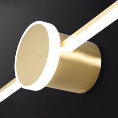 LED-seinävalaisin Round Gold, 80 cm hinta ja tiedot | Seinävalaisimet | hobbyhall.fi