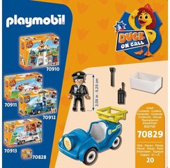 70829 PLAYMOBIL, DOC- poliisin miniauto hinta ja tiedot | LEGOT ja rakennuslelut | hobbyhall.fi