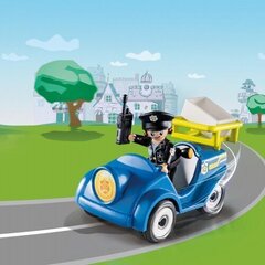 70829 PLAYMOBIL, DOC- poliisin miniauto hinta ja tiedot | LEGOT ja rakennuslelut | hobbyhall.fi