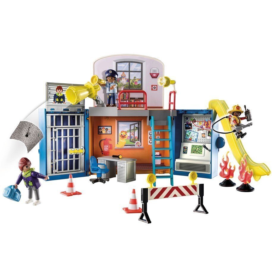 70830 PLAYMOBIL, D.O.C.- Mobiilitoimintakeskus hinta ja tiedot | LEGOT ja rakennuslelut | hobbyhall.fi