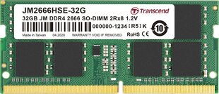 Transcend JM2666HSE-32G hinta ja tiedot | Muisti (RAM) | hobbyhall.fi