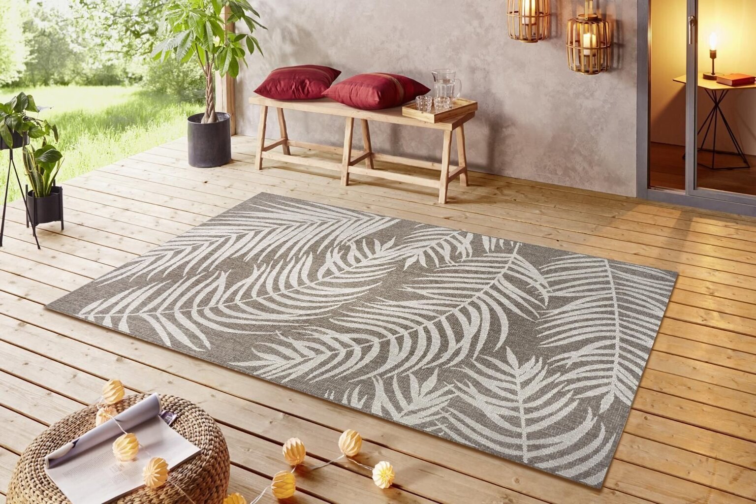 Northrugs matto Jaffa Taupe Brown Cream 160x230 cm hinta ja tiedot | Isot matot | hobbyhall.fi