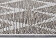 Northrugs matto Jaffa Taupe Brown Cream 70x140 cm hinta ja tiedot | Isot matot | hobbyhall.fi