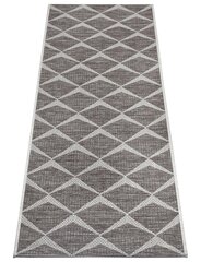 Northrugs matto Jaffa Taupe Brown Cream 70x300 cm hinta ja tiedot | Isot matot | hobbyhall.fi