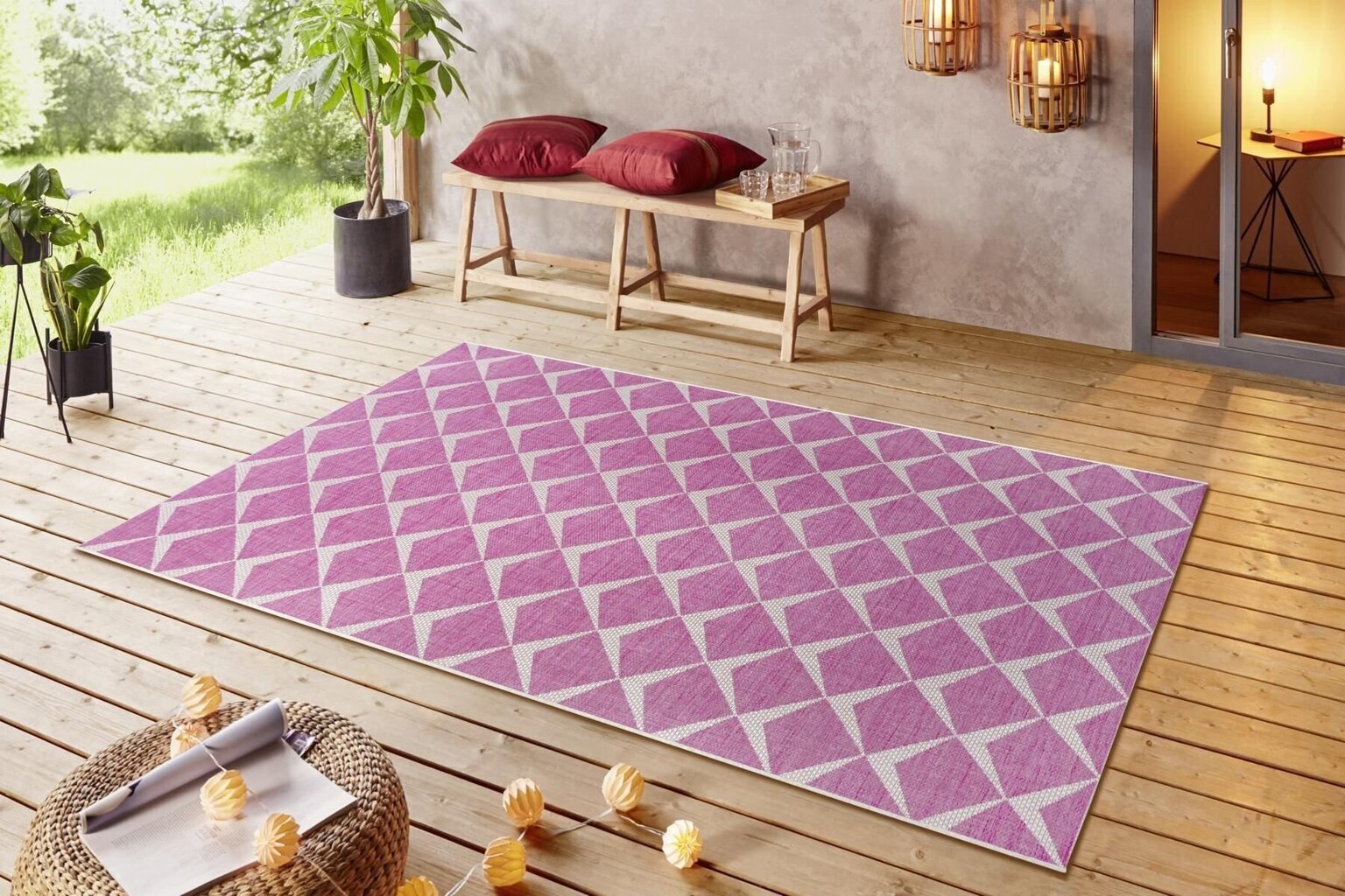 Northrugs matto Jaffa Pink Cream 160x230 cm hinta ja tiedot | Isot matot | hobbyhall.fi