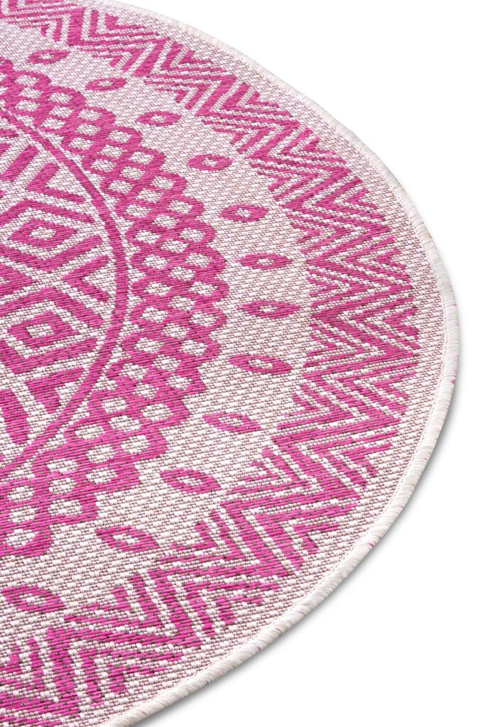 Northrugs matto Jaffa Palm Pink Cream 160x160 cm hinta ja tiedot | Isot matot | hobbyhall.fi
