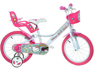 Lasten polkupyörä Hello Kitty 16", 164R-HK2 hinta ja tiedot | Polkupyörät | hobbyhall.fi