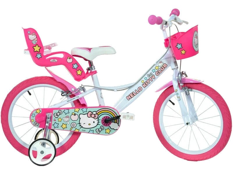 Lasten polkupyörä Hello Kitty 16", 164R-HK2 hinta ja tiedot | Polkupyörät | hobbyhall.fi