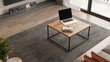 Kalune Design VG13, sohvapöytä, ruskea hinta ja tiedot | Sohvapöydät | hobbyhall.fi
