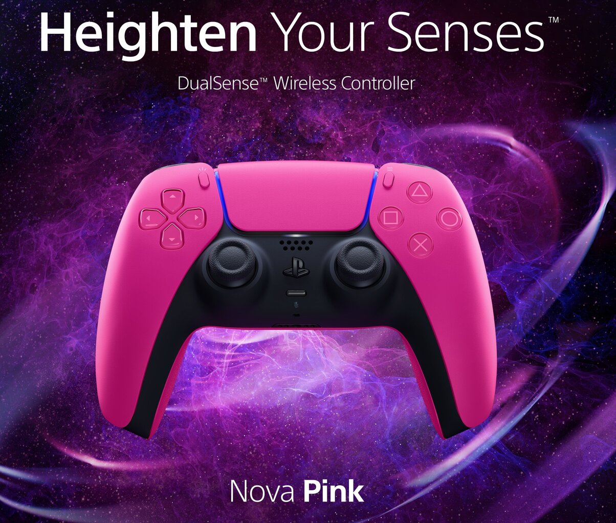 Sony Playstation 5 DualSense Nova Pink hinta ja tiedot | Ohjaimet ja lisätarvikkeet | hobbyhall.fi