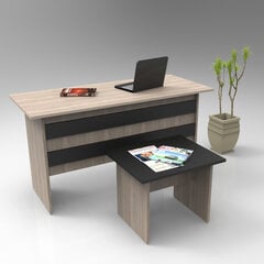 Kalune Design VO8, ruskea / musta huonekalusetti hinta ja tiedot | Tietokonepöydät ja työpöydät | hobbyhall.fi