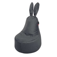 Säkkituoli Qubo™ Mommy Rabbit, sametti, harmaa hinta ja tiedot | Säkkituolit, rahit ja penkit | hobbyhall.fi