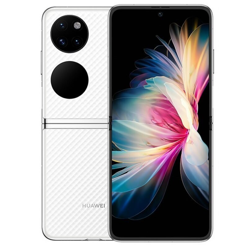 Huawei P50 Pocket, 256GB, Dual SIM, White hinta ja tiedot | Matkapuhelimet | hobbyhall.fi