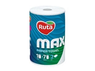 Ruta Max -talouspaperi, 1 rulla, kaksi kerrosta hinta ja tiedot | WC-paperit ja talouspaperit | hobbyhall.fi