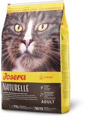Josera steriloiduille kissoille Naturelle taimenen ja linssien kanssa, 400g hinta ja tiedot | Kissan kuivaruoka | hobbyhall.fi