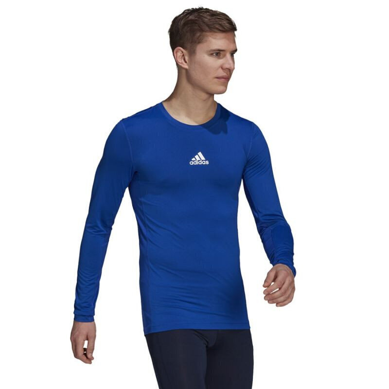 Adidas Techfit LS Top miesten t-paita M GU7335, sininen hinta ja tiedot | Miesten T-paidat | hobbyhall.fi