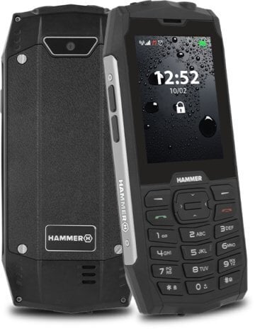 MyPhone Hammer4 Dual Sim musta hinta ja tiedot | Matkapuhelimet | hobbyhall.fi