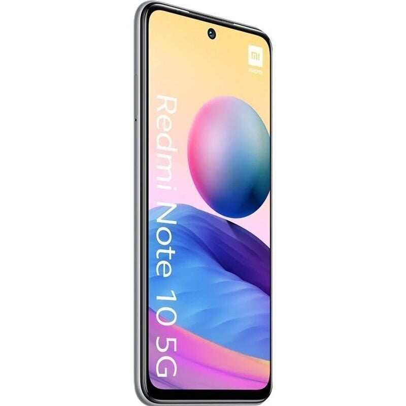 Xiaomi Redmi Note 10 5G älypuhelin 128GB Dual SIM Chrome Silver hinta ja tiedot | Matkapuhelimet | hobbyhall.fi