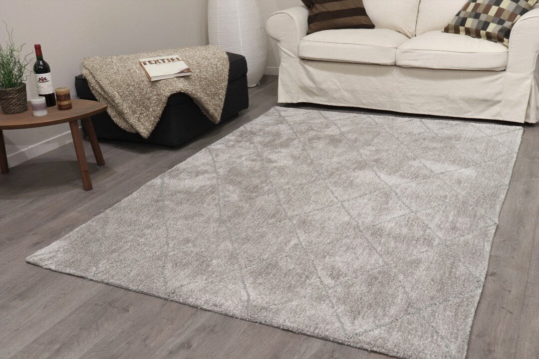 Vercai Rugs Jay -matto, harmaa, 70 x 140 cm hinta ja tiedot | Isot matot | hobbyhall.fi