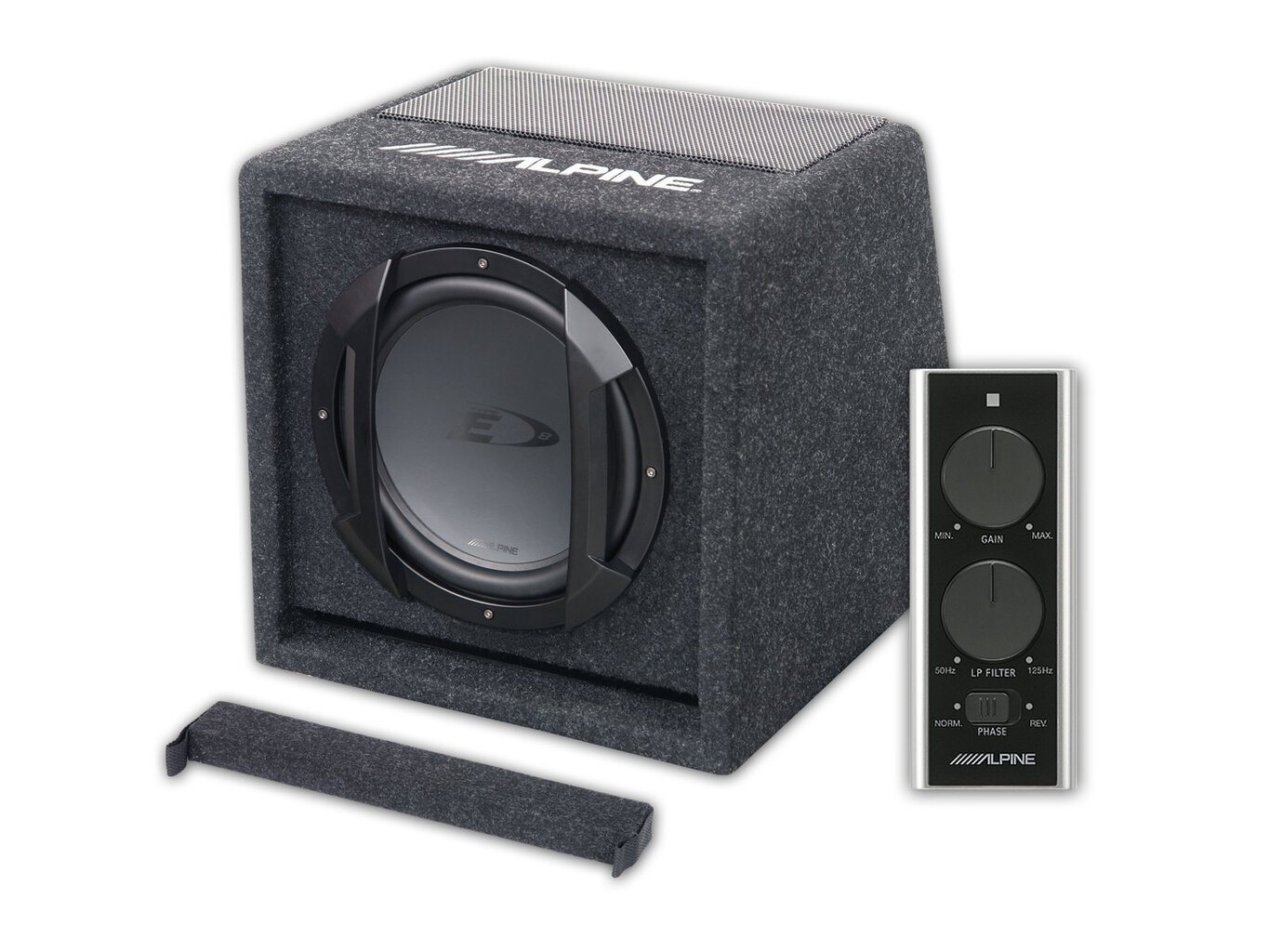 Subwoofer setti Alpine SWE-815 - 8” (20cm). hinta ja tiedot | Autokaiuttimet | hobbyhall.fi