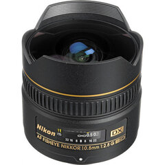 Nikon AF DX 10.5mm f / 2.8G Fisheye. hinta ja tiedot | Objektiivit | hobbyhall.fi