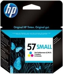 Kasetti HP 57 Small 3-COL Inkjet Print hinta ja tiedot | Mustekasetit | hobbyhall.fi