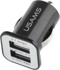 2 USB-liitäntä;. hinta ja tiedot | Usams Puhelimet, älylaitteet ja kamerat | hobbyhall.fi