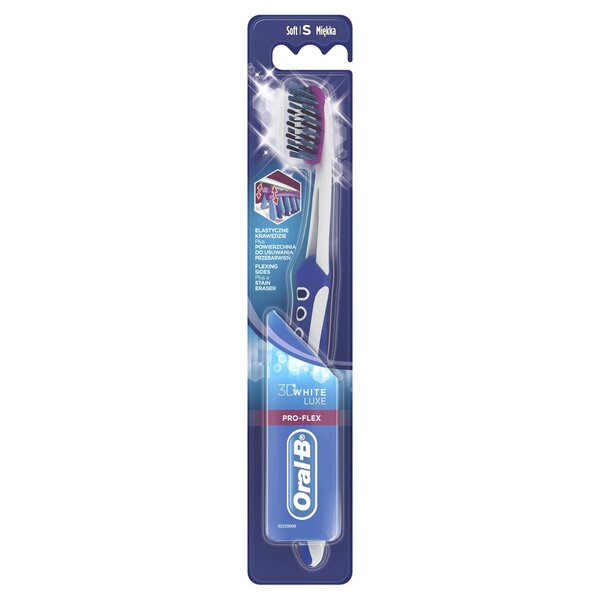 Hammasharja, Oral-B 3D White Luxe Pro Flex 38 Soft.