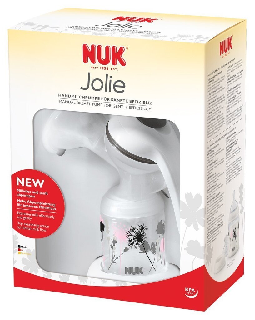 Käsirintapumppu NUK Jolie CL1. hinta ja tiedot | Rintapumput | hobbyhall.fi