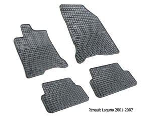 -Kumimatot RENAULT LAGUNA II:lle 2001-2007 hinta ja tiedot | Auton kumimatot | hobbyhall.fi