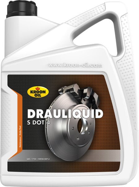 -Jarruneste KROON-OIL DRAULIQUID-S DOT 4, 5 L