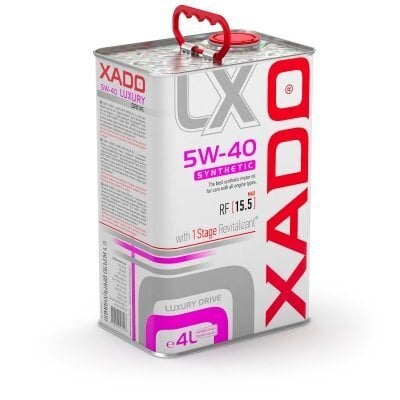 -XADO Atomic Luxury Drive 5W-40 (4L) hinta ja tiedot | Moottoriöljyt | hobbyhall.fi