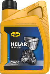 -Kroon-Oil Helar FE LL-04 0W-20 Synteettinen moottoriöljy, 1 L hinta ja tiedot | Moottoriöljyt | hobbyhall.fi