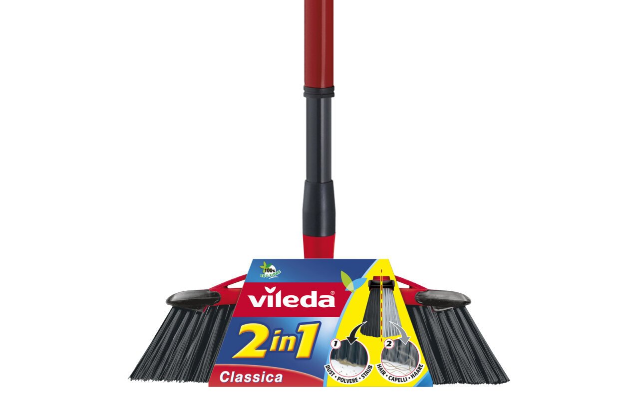 -Universal lattiaharja Vileda 2in1, 130 cm hinta ja tiedot | Siivoustarvikkeet | hobbyhall.fi