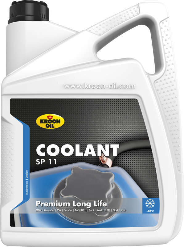 -Jäähdytysneste Kroon-Oil Coolant SP 11 Premium Long Life, 5L hinta ja tiedot | Lasinpesunesteet ja jäähdytysnesteet | hobbyhall.fi