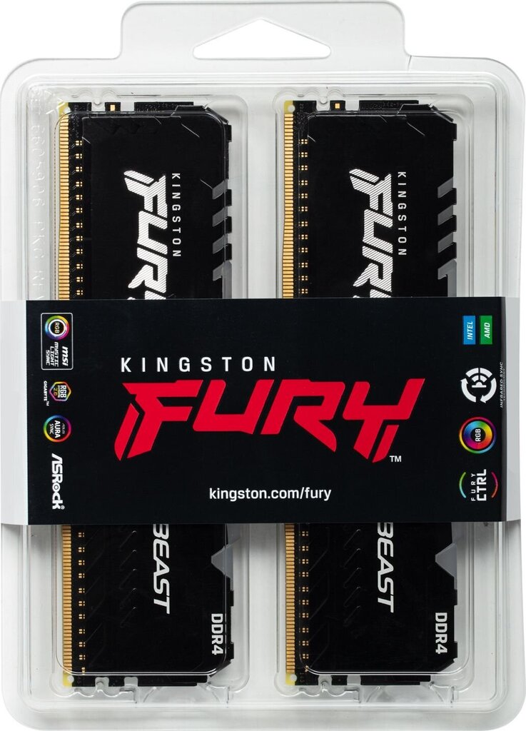 Kingston Fury KF426C16BB1AK2/32 hinta ja tiedot | Muisti (RAM) | hobbyhall.fi