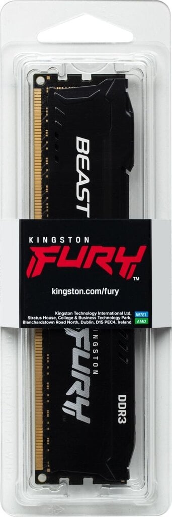 Kingston Fury KF318C10BB/4 hinta ja tiedot | Muisti (RAM) | hobbyhall.fi