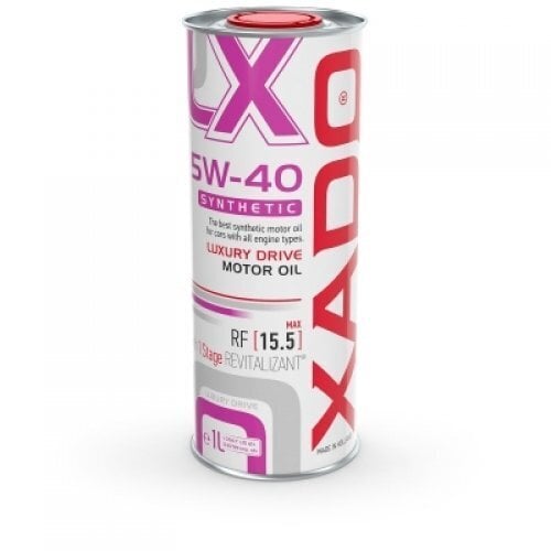 XADO Atomic Luxury Drive 5W-40, 1L hinta ja tiedot | Moottoriöljyt | hobbyhall.fi