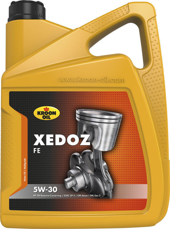 Moottoriöljy Kroon-Oil Xedoz FE 5W-30, 5L: hinta ja tiedot | Moottoriöljyt | hobbyhall.fi